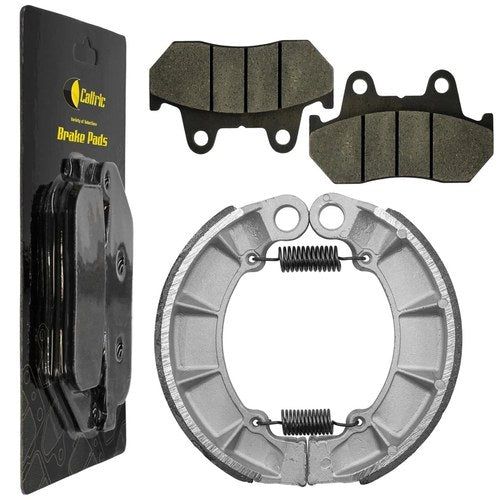 Front Brake Pads and Rear Brake Shoes for Honda VF750C VF 750C V45 Magna 1987