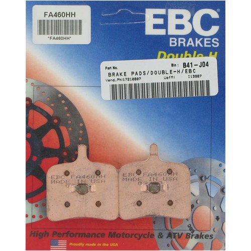 Ebc Double-H HH Sintered Superbike Brake Pads / One Pair (FA460HH)