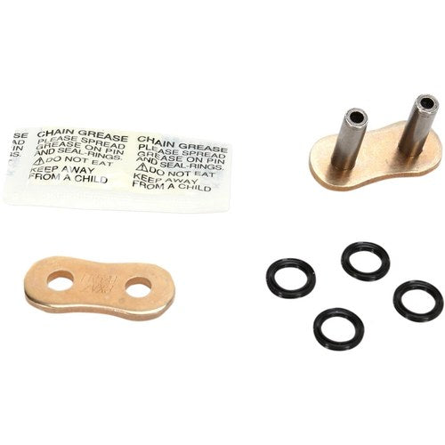 EK Chains 530 ZVX3 Series Mlj ZX-Ring Rivet Master Connecting Link (Natural)