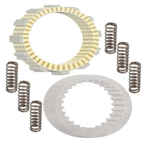 Clutch Friction Steel Plates And Springs Kit for Honda CR500R 1984-1989