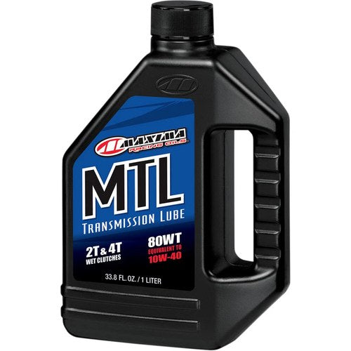 Maxima Racing Oil MTL-R Motorcycle Transmission/Clutch Fluid | 80W | 1 Liter