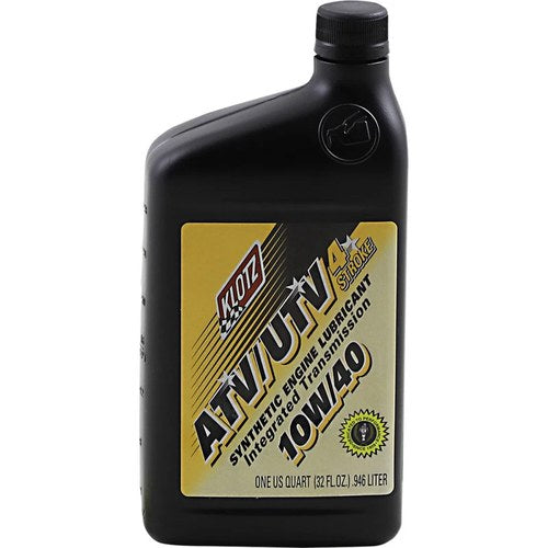 Klotz Oil ATV/UTV 4T Full Synthetic Motor Oil | 10W-40 | 1 Quart | ATVUTV-1040