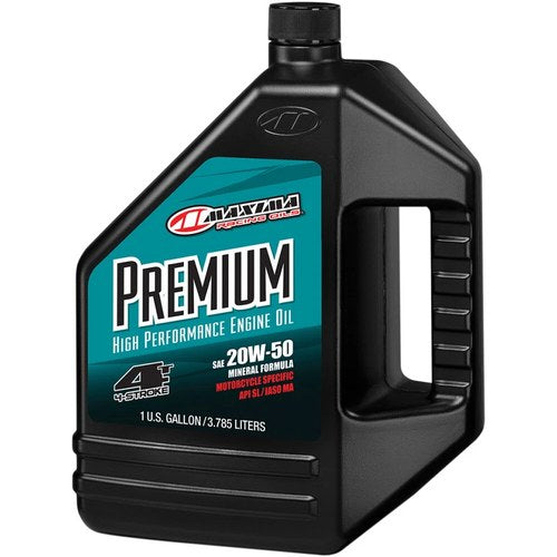 Maxima Racing Oil Maxum 4 Premium 4-Stroke Motor Oil | 20W-50 | 1 Gal | 359128