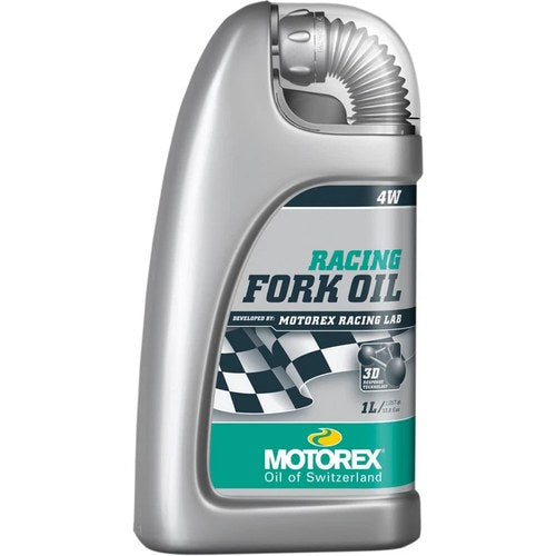 Motorex Motorcycle Racing Fork Oil w/3D Response | 4W | 1 Liter | 154038