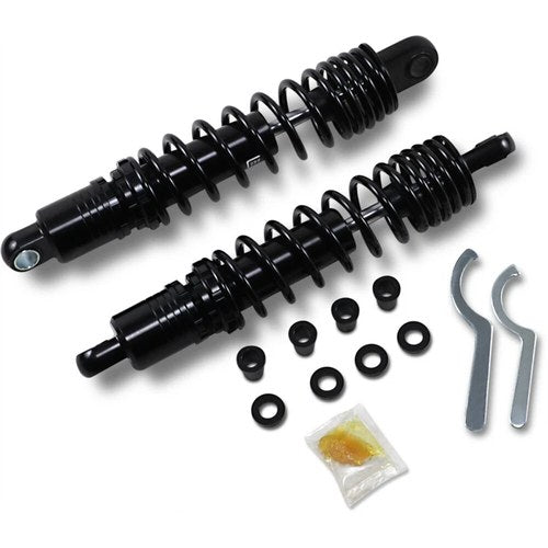 Drag Specialties Adjustable Heavy-Duty Shocks | Black | 13.5" | C160168NUHB