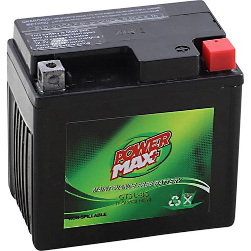 Power Max 12V Maintenance-Free Battery (Cross Ref YT5L-BS) GT5L-BS