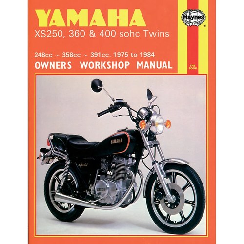 Haynes Repair Manual - Yamaha XS360 & 400 Sohc Twins (75-84)