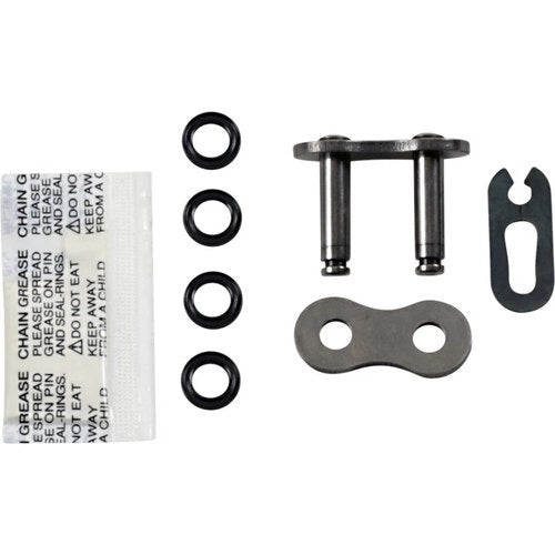 EK Chains 525 SRX2 Series Skj QX-Ring Clip Master Connecting Link (Natural)