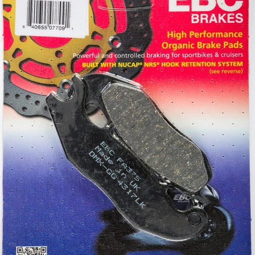 Ebc Organic OE Quality Replacement Brake Pads / One Pair (FA375)