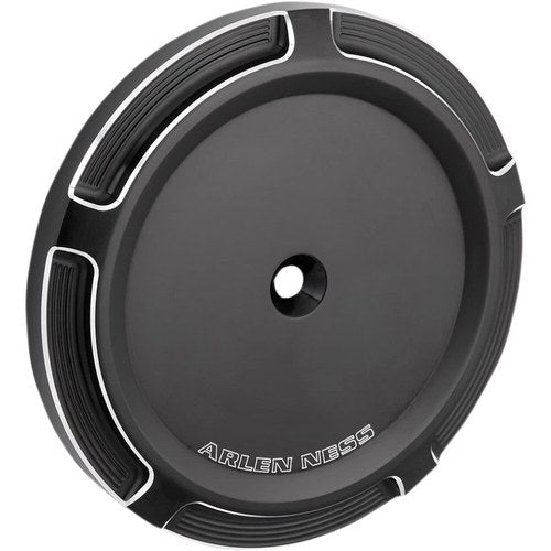 Arlen Ness - 18-779 - Billet Sucker and Big Sucker Stage I Beveled Cover, Black