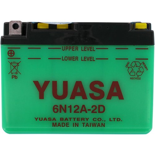 Yuasa Conventional Battery (6N12A-2D) YUAM2612D