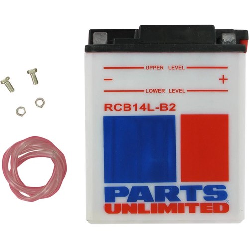 Parts Unlimited 12V Heavy-Duty Battery RCB14L-B2 (RCB14L-B2)