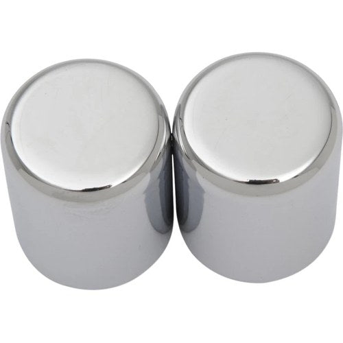 Drag Specialties Magnetic Docking Points Covers, Small (Chrome) Pair | C77-0099C