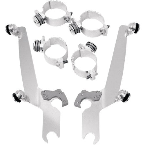 Memphis Shades Sportshield Trigger-Lock Mount Kit (Polished) MEM8928
