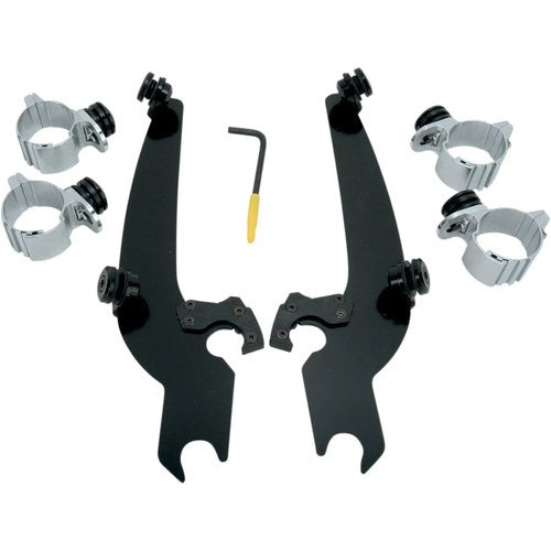 Memphis Shades Sportshield Trigger-Lock Mount Kit - Narrow (Black) MEB8919