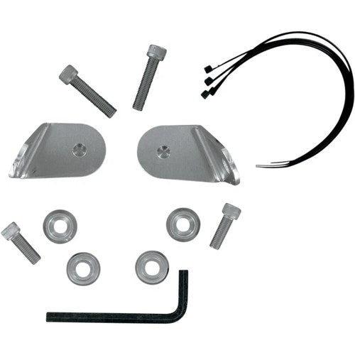 Memphis Shades Fairing Turn Signal Relocation Kit (Polished) MEM8984