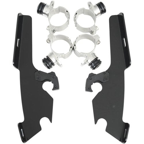 Memphis Shades Fats/Slim Trigger Lock Mounting Kit, VN900 Custom (Black) MEB8982