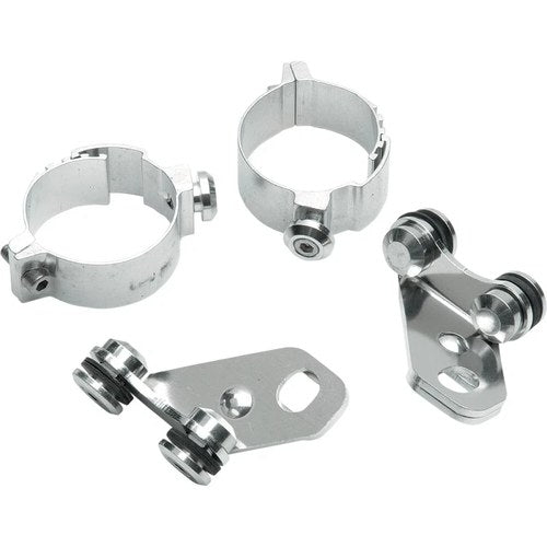 Memphis Shades Lower Deflector Mount Kit - VTX1800 (Polished) MEM9890