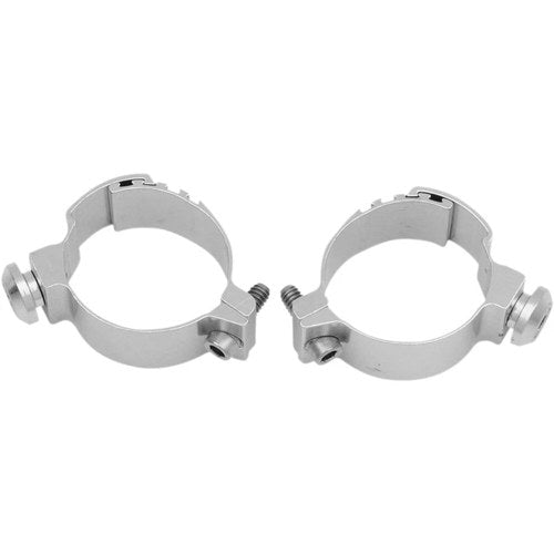 Memphis Shades Adjustable Fork Mount Clamps - 42-50mm (Silver) Pair | MEM9955