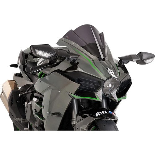 Puig Race Windscreen - Ninja (Dark Smoke) 7631F