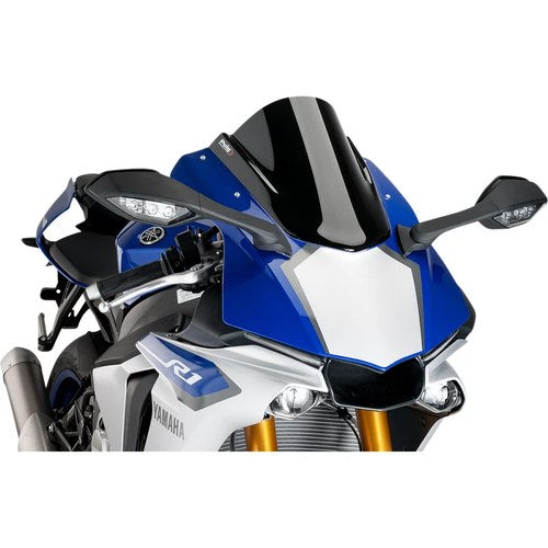 Puig Race Windscreen - R1 (Black) 7648N
