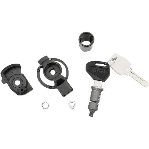 Givi Security Key Lock Set - 1 piece (Black / Silver) SL101