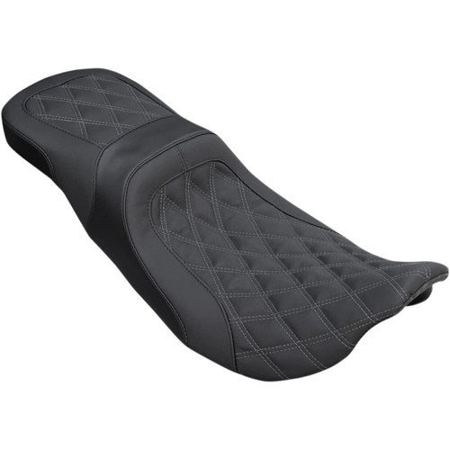 Danny Gray Weekday 2-Up Seat - XL - Diamond Stitch - FL '08+ (Black) 22-411DIA