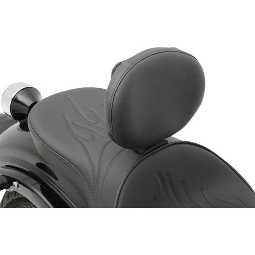 Z1R EZ Glide II Large Vinyl Backrest (Black) 0822-0250