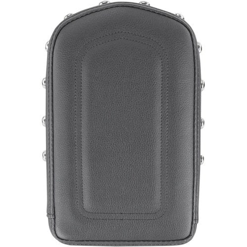 Saddlemen Sissy Bar Pad - Gravestone - Studded (Black) 0411Y