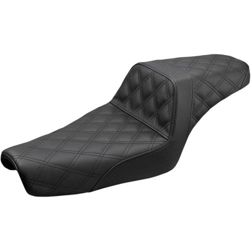 Saddlemen Step Up 2-Up Seat - Lattice Stitched - XL (Black) 807-11-175