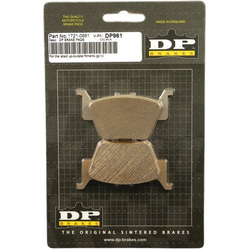 DP Brakes ATV/UTV Sintered Metal Brake Pads / One Pair | DP526