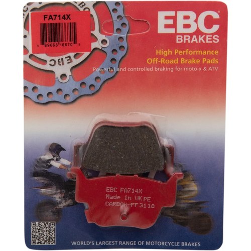 Ebc Sport Carbon "X" Brake Pads / One Pair | Offroad | FA714X