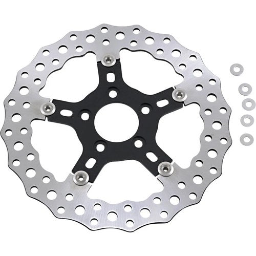 Arlen Ness Jagged Floating Brake Rotor - 11.8" - Harley-Davidson | 02-787