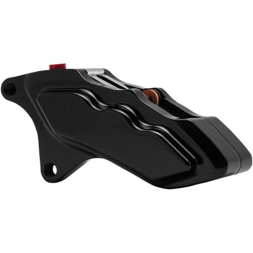 Hawg Halters 6-Piston Brake Caliper - Left/Front - Black | LHSAB6018
