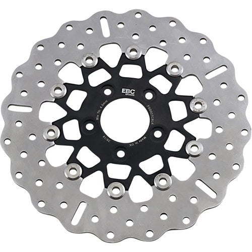 Ebc Fsd Front Brake Rotor - Black Carrier | FSD027CBLK