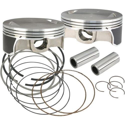 S&S Cycle Forged Piston Kits for Hot Set Up Kits - +0.010" - 4.125" | 106-3872A