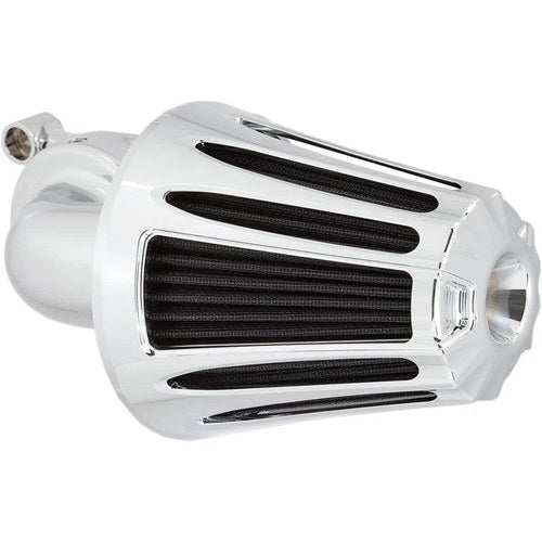 Arlen Ness Monster Sucker Air Cleaner Kit with Cover - Deep Cut (Chrome) 81-032