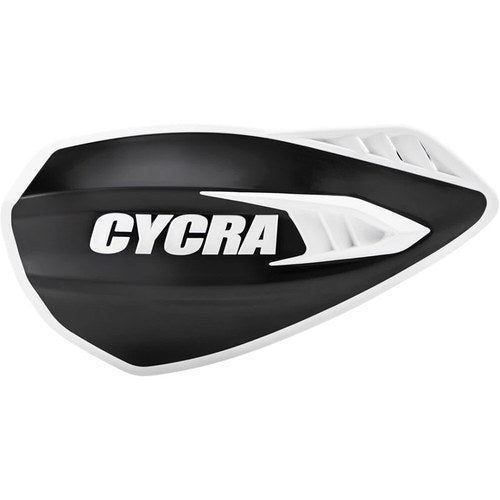 Cycra Black/White Cyclone Handguards | 1CYC-0056-315