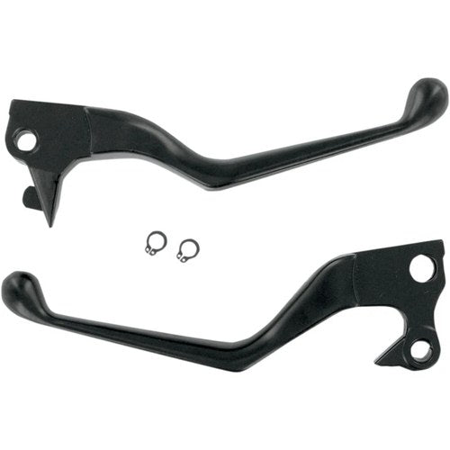 Drag Specialties Black Lever Set | H07-0575-BLK
