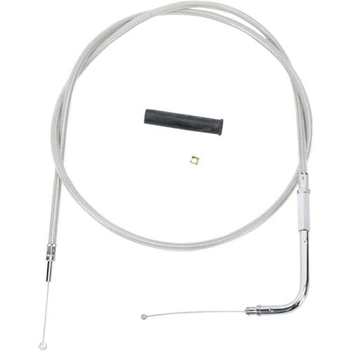 Drag Specialties 47" Braided Throttle Cable | 5332108B