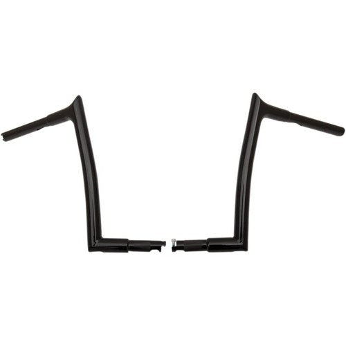 Fat Baggers Black 12" Pointed Top Handlebar | 907012-B