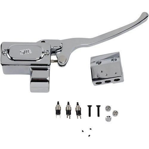 Gma Engineering By Bdl Chrome 5/8" Master Cylinder Assembly w/ Switch GMA-HB-5-C