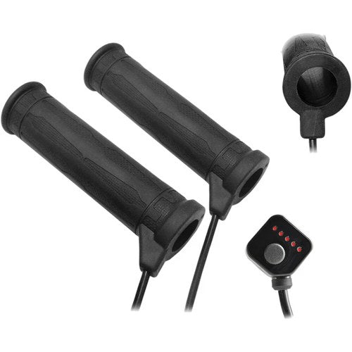 Koso North America 7/8" 5 Level Heated Twist Throttle Grips | AM10703G