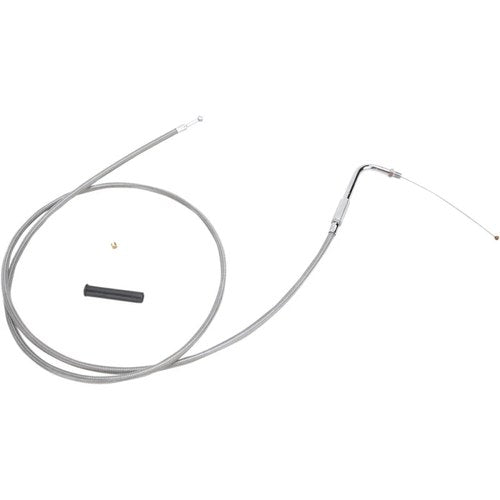 Drag Specialties 52" Braided Throttle Cable | 5331152B