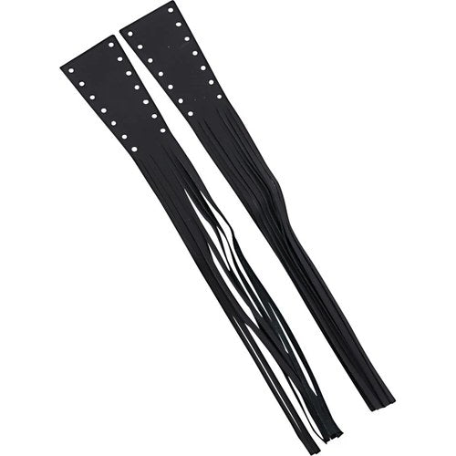 Drag Specialties Fringed Leather Lever Covers for '96 - '16 | DS243063