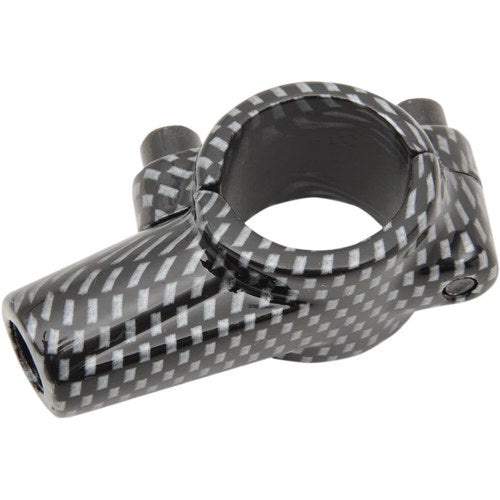 Emgo Mirror Mount - 7/8 - Carbon | 20-28122