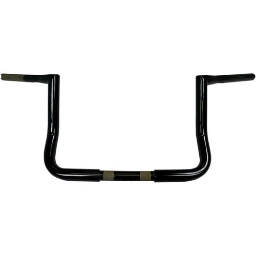 LA Choppers Black 10" Twin Peaks Bagger Handlebar | LA-7361-10B