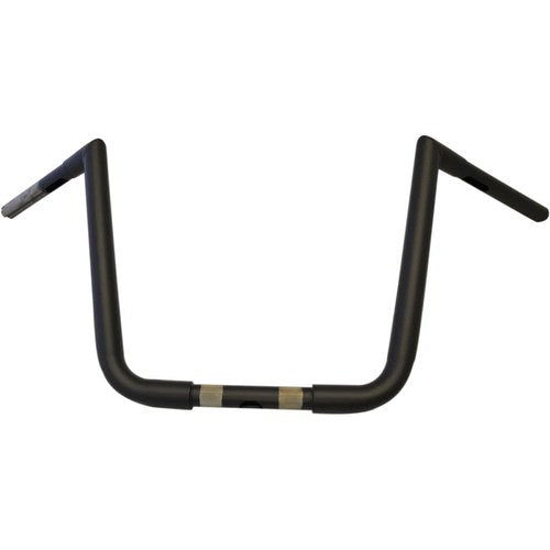 LA Choppers Flat Black 13" Big Twin Peaks Handlebar | LA-7360-13M