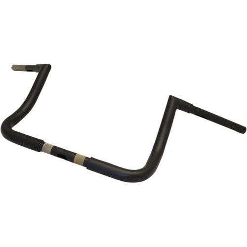 LA Choppers Flat Black 10" Twin Peaks Bagger Handlebar | LA-7361-10M