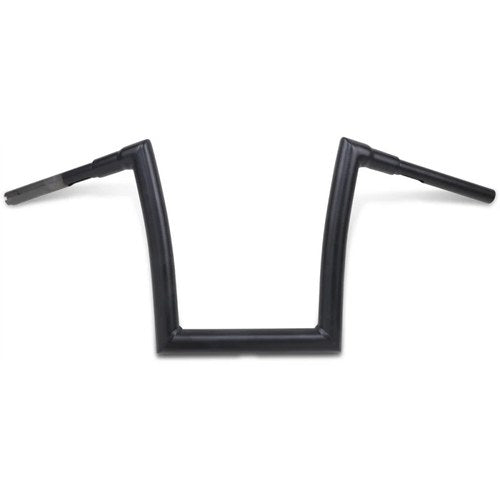 Todd's Cycle Flat Black 1-1/2" Strip Handlebar with 12" Rise | 0601-4885